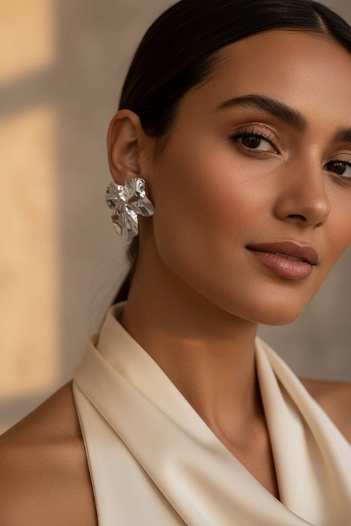 Boucle d'oreilles Argenta